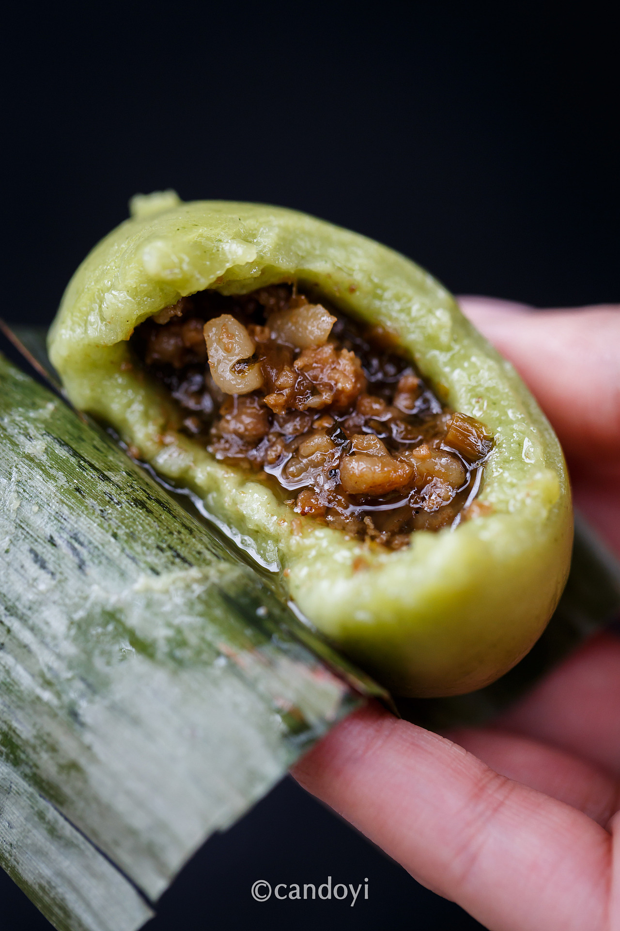 四川美食小吃叶儿粑/艾蒿馍馍 | 美食摄影