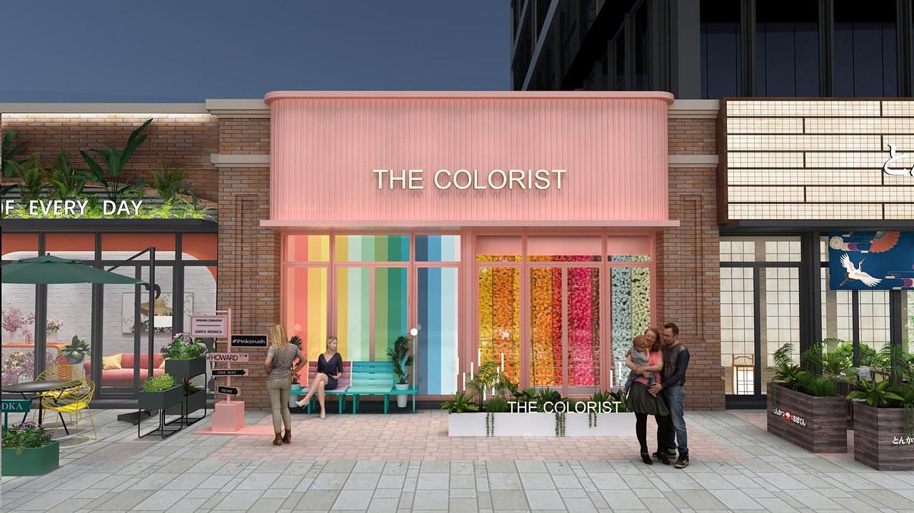 世茂新岸商业街门头、橱窗、美陈包装设计（图ZMjY4NjM4NTk2） - 展陈设计 - 站酷设计师欧阳森原创素材 - 站酷ZCOOL