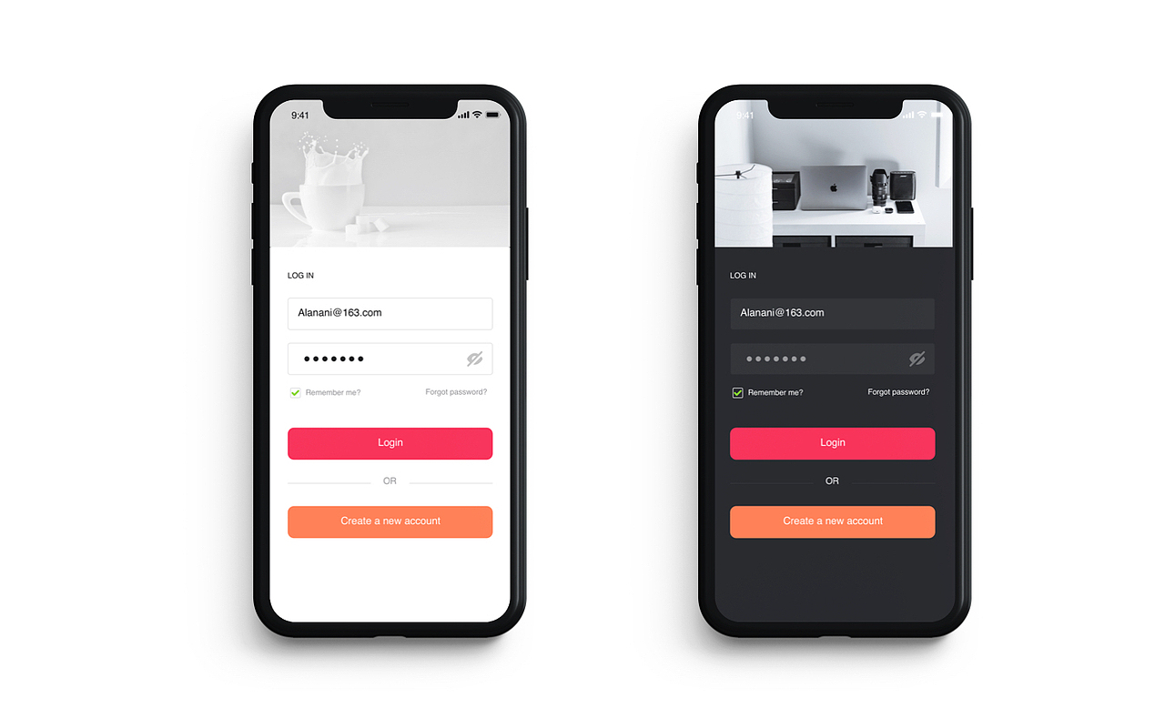 移動端登錄樣式分享-3期（圖ZMTkwNDQ0MjI0） - APP界面 - 站酷設(shè)計師阿東Alan原創(chuàng)素材 - 站酷ZCOOL
