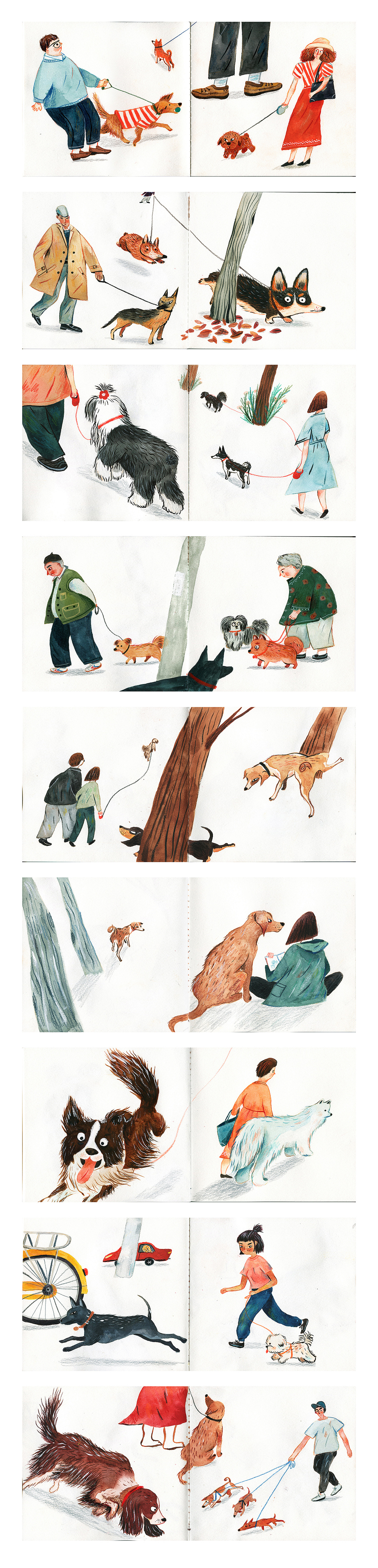 最近的手绘（图ZMTg4MjI3NDAw） - 儿童插画 - 站酷设计师黑姑娘LadyBlack原创素材 - 站酷ZCOOL