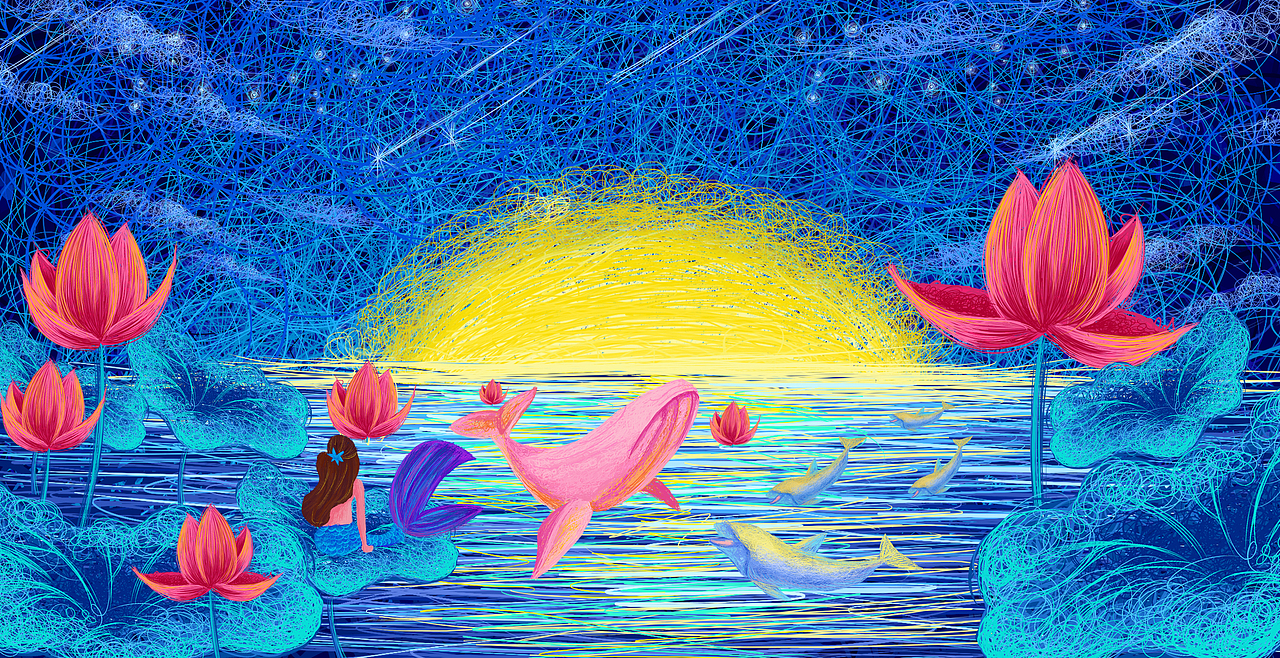 海韵（图ZMjY1MjkzMzc2） - 海报 - 站酷设计师梦柒柒原创素材 - 站酷ZCOOL