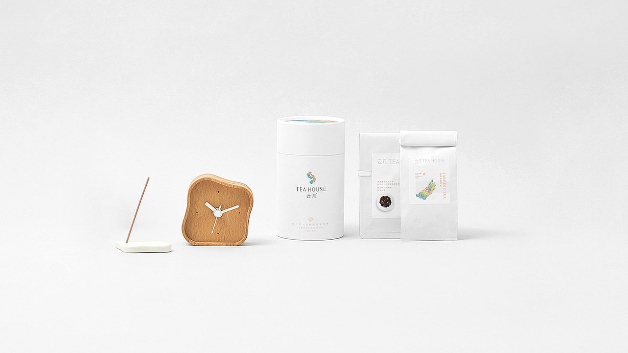 云几TEA HOUSE新茶饮品牌视觉形象设计-西安席设计