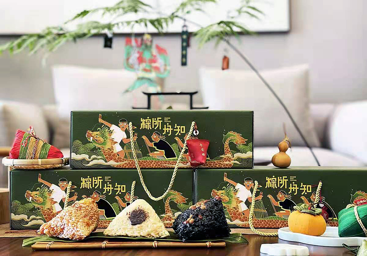 端午节国潮插画（图ZMjU2NDk1MDY4） - 商业插画 - 站酷设计师插画小柯基原创素材 - 站酷ZCOOL