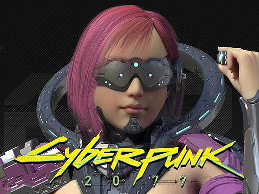 2077角色同人（個人主頁-ZNTE4NDI3MzI=） - 人物/生物 - 站酷設計師cesar哲原創(chuàng)素材 - 站酷ZCOOL