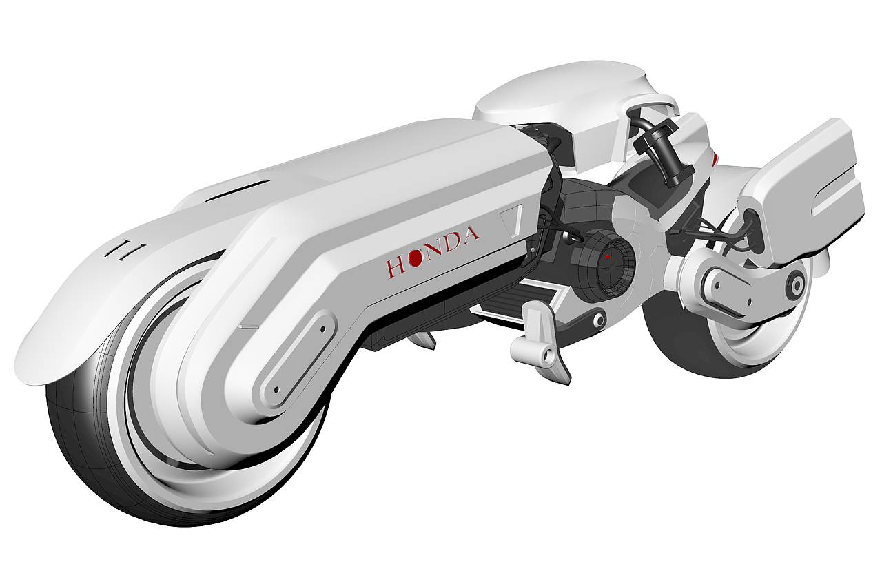 Rhino/Keyshot建模渲染习作18—交通工具