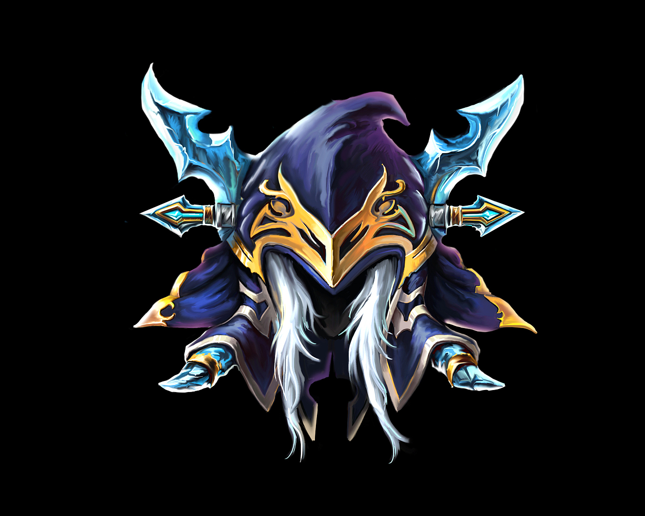 lol英雄徽章(2)寒冰射手:艾希(ashe)