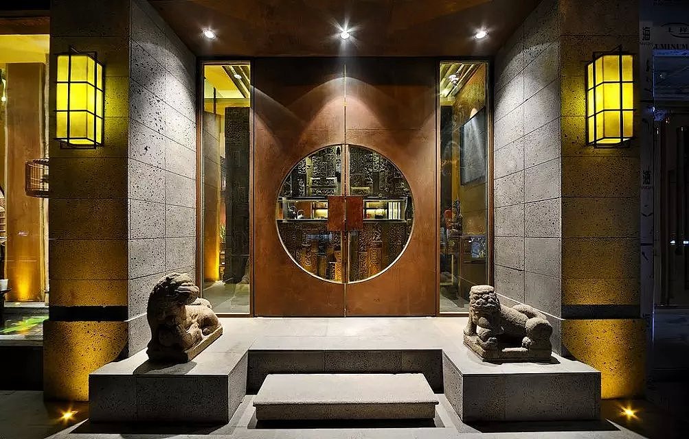 【会所设计】成都送仙桥-金丝楠木会馆