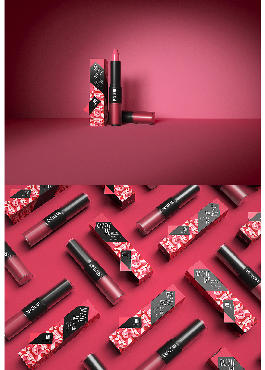 DAZZLEME|美妆包装设计|若非设计（图ZMjMxNTg4NjE2） - 包装 - 站酷设计师若非rufydesign原创素材 - 站酷ZCOOL