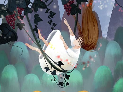 野葡萄（個(gè)人主頁-ZMzU5NTE2ODA=） - 兒童插畫 - 站酷設(shè)計(jì)師瀟灑姐兒原創(chuàng)素材 - 站酷ZCOOL