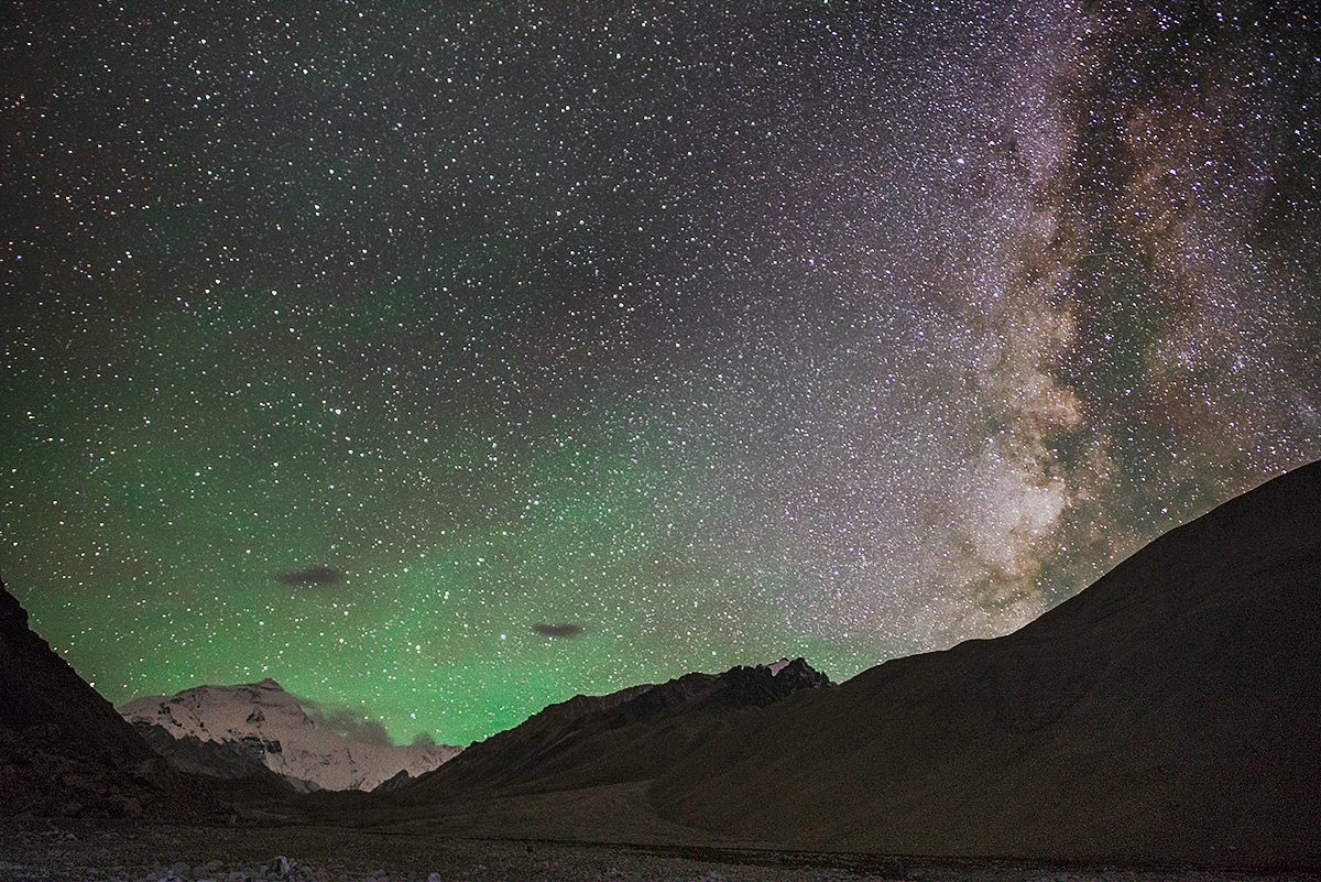 西藏一周途经拉萨纳木措羊湖珠峰大本营