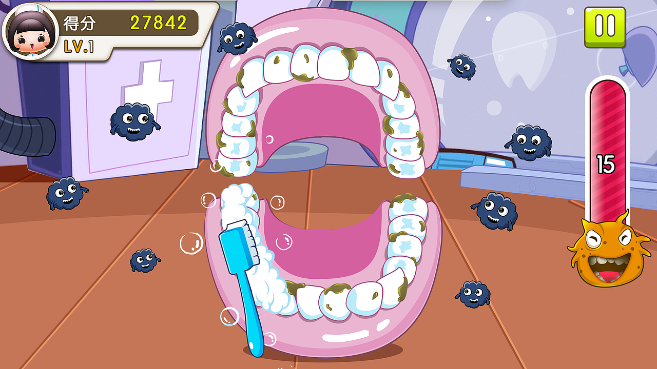 佛山市口腔健康体验馆-口腔健康游戏（图ZMTMzODIwODAw） - 游戏UI - 站酷设计师MOCEN游戏原创素材 - 站酷ZCOOL
