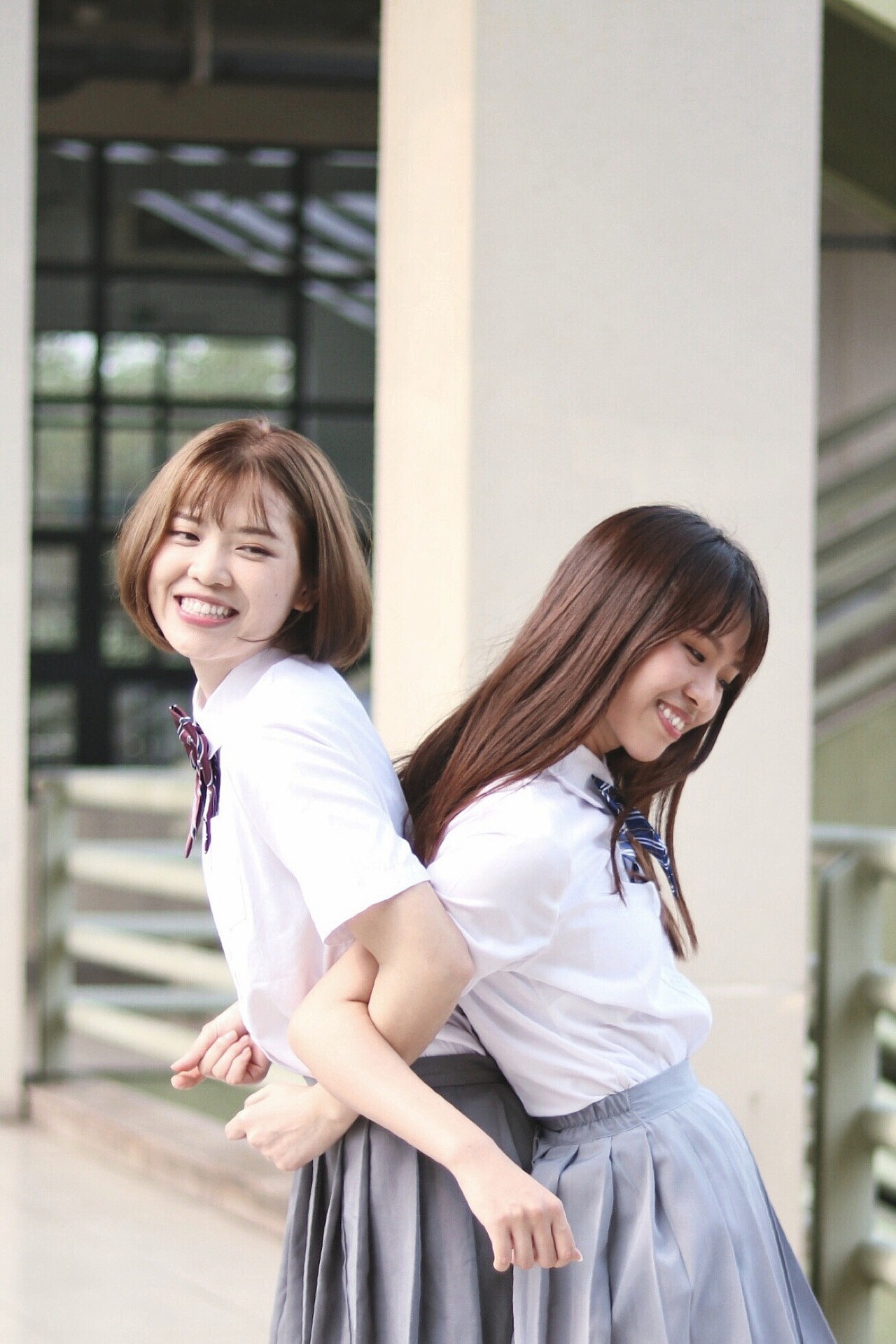 jk闺蜜日系校园写真