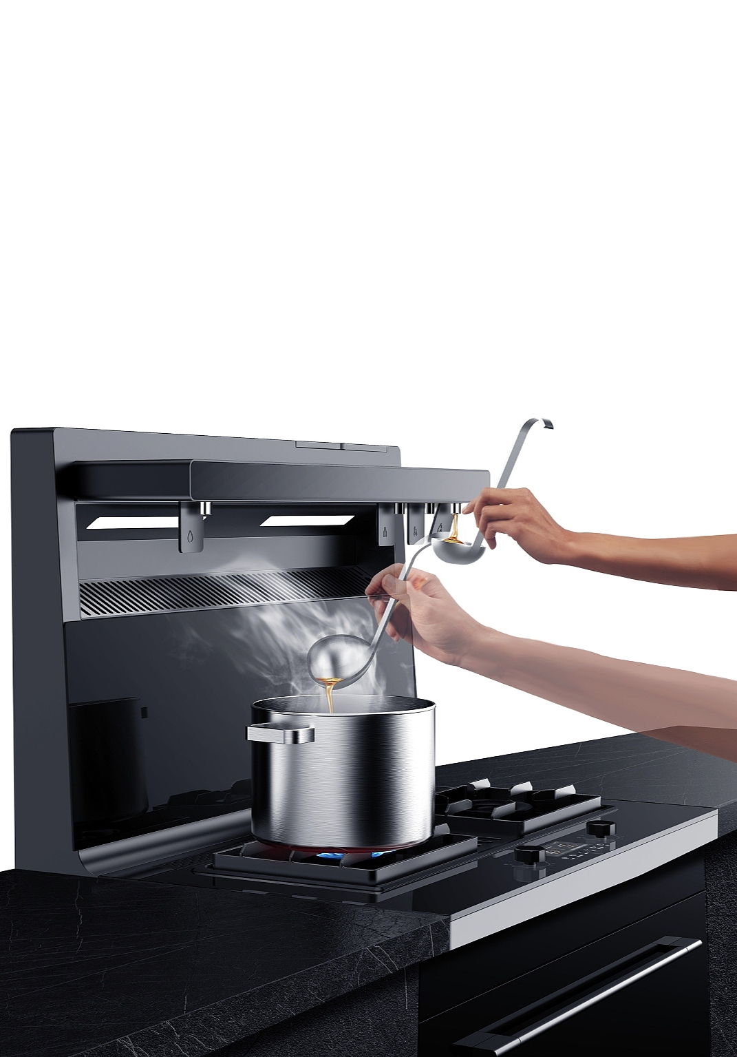 油烟机燃气灶灶具摄影技巧课程教程教学培训拍摄油烟机