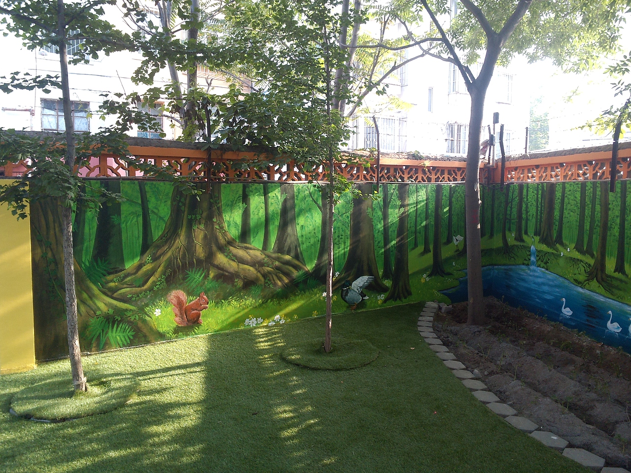 秦皇岛艺石艺术墙绘，秦皇岛墙体彩绘，秦皇岛墙体手绘