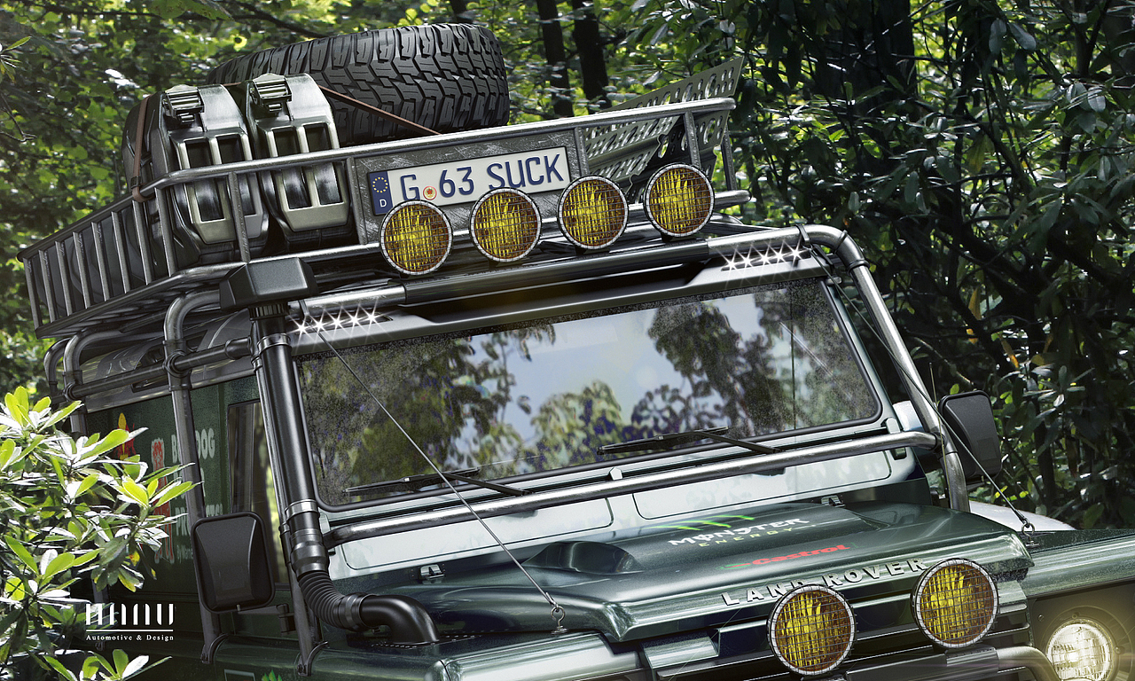 路虎/Defender 6X6_CGI