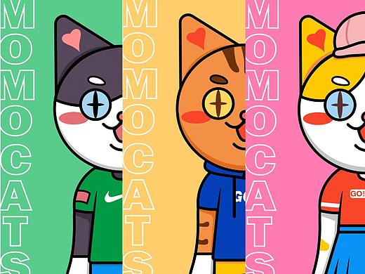 MOMO CATS 原创品牌吉祥物ip设计