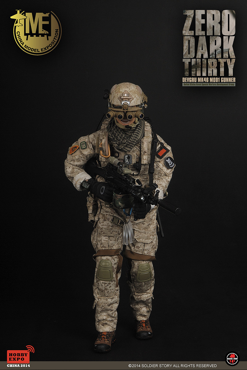 美军DEVGRU- MK46 MOD1机鎗手 -猎杀本拉登（图ZMTExMDE5MTQw） - 手办/模玩 - 站酷设计师SoldierStory原创素材 - 站酷ZCOOL