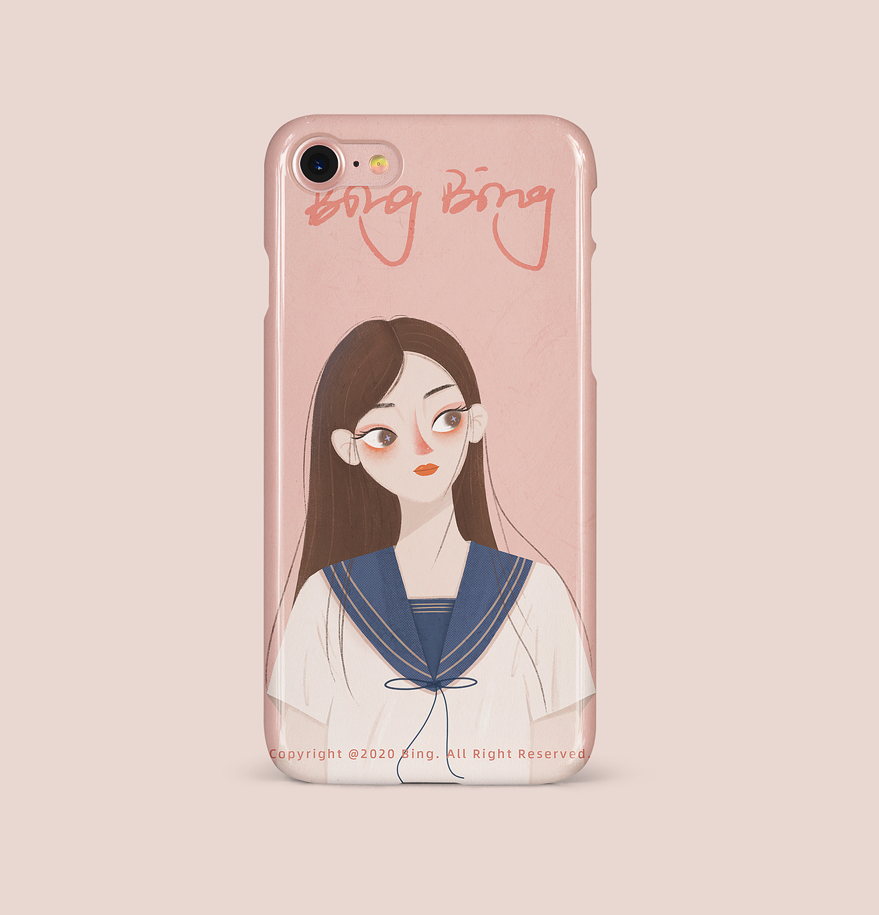 2020Luckly Girl系列插画