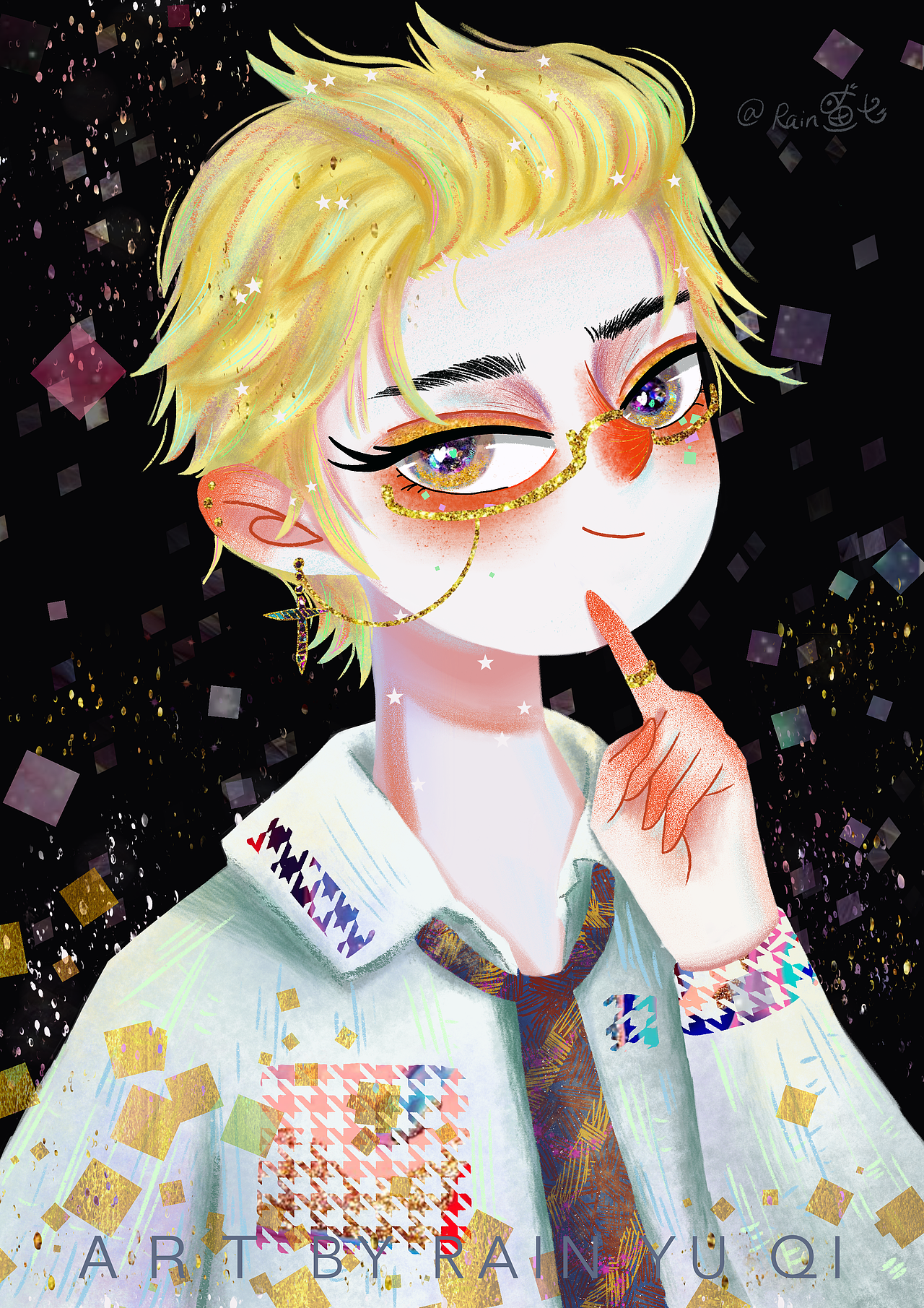 插画头像/壁纸（图ZMjUyMTYzODA0） - 艺术插画 - 站酷设计师Rain鱼七原创素材 - 站酷ZCOOL