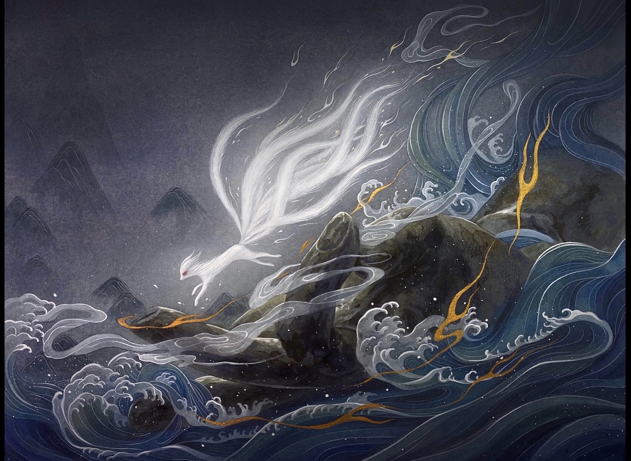 小狐仙|插画|绘本|熙往 - 原创作品 - 站酷 (zcool)