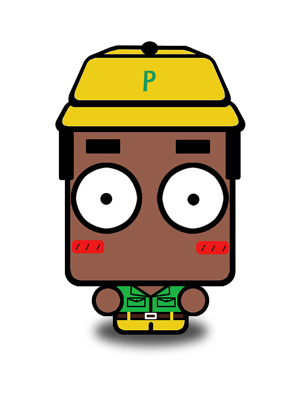 方小圆卡通人物