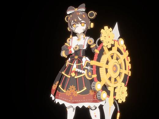 Machine Girl（个人主页-ZNTAwNzA2MjA=） - 人物/生物 - 站酷设计师Mstaxe原创素材 - 站酷ZCOOL