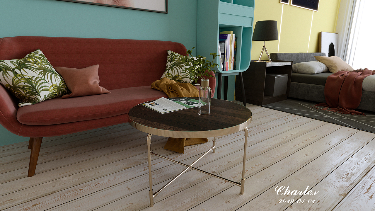 卧室（图ZMTQwNzY2NTA0） - 建筑/空间 - 站酷设计师Charles小鱼原创素材 - 站酷ZCOOL