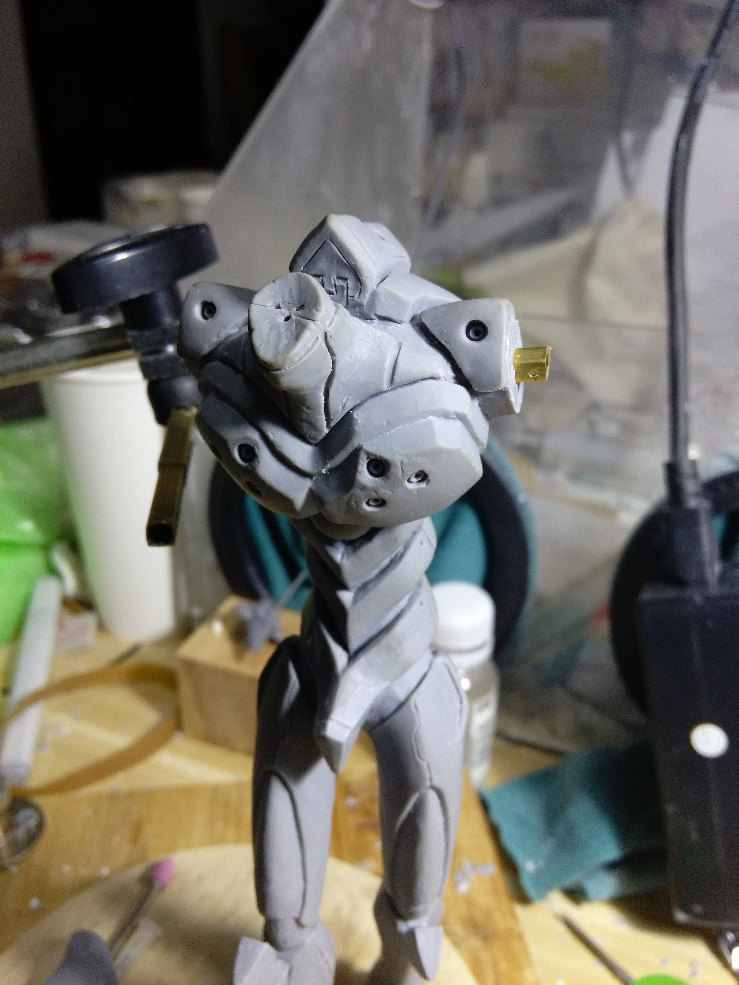 eva初号机制作|手工艺|手办/模玩|12315dytt - 原创作品 - 站酷