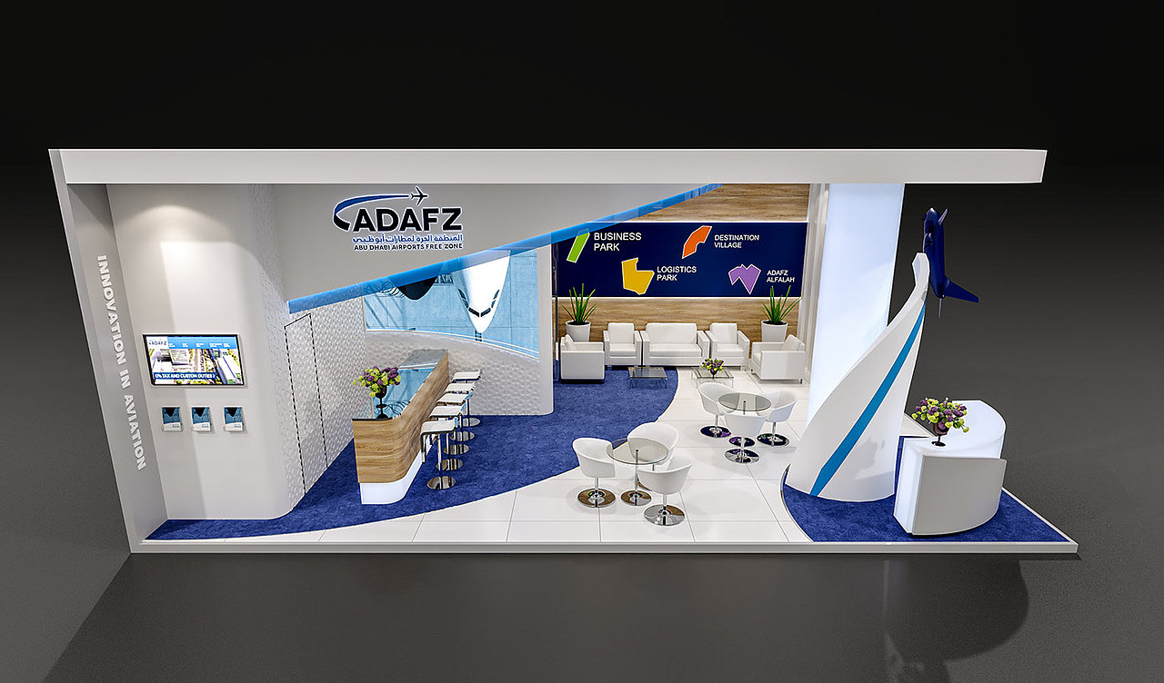 飞机展位（图ZMTc5Mjc3OTQ0） - 其他三维 - 站酷设计师设计狮Ming原创素材 - 站酷ZCOOL