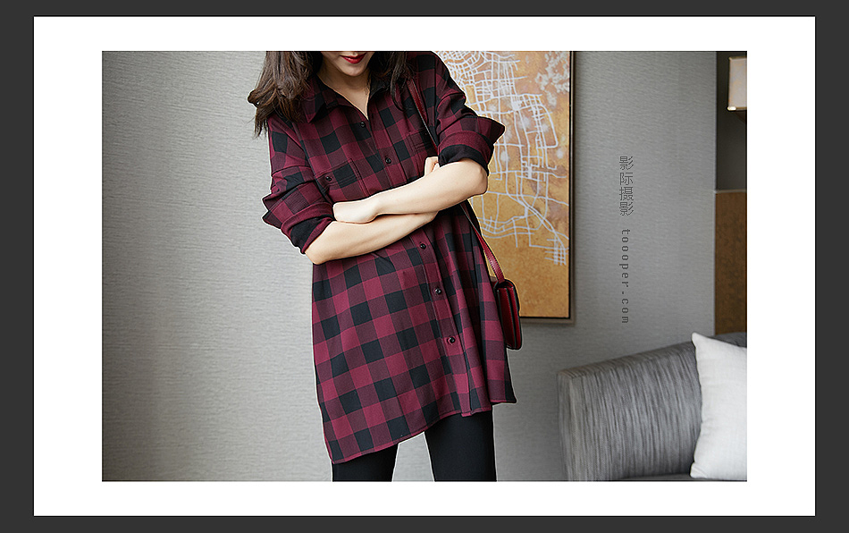 影际女装衬衫拍摄