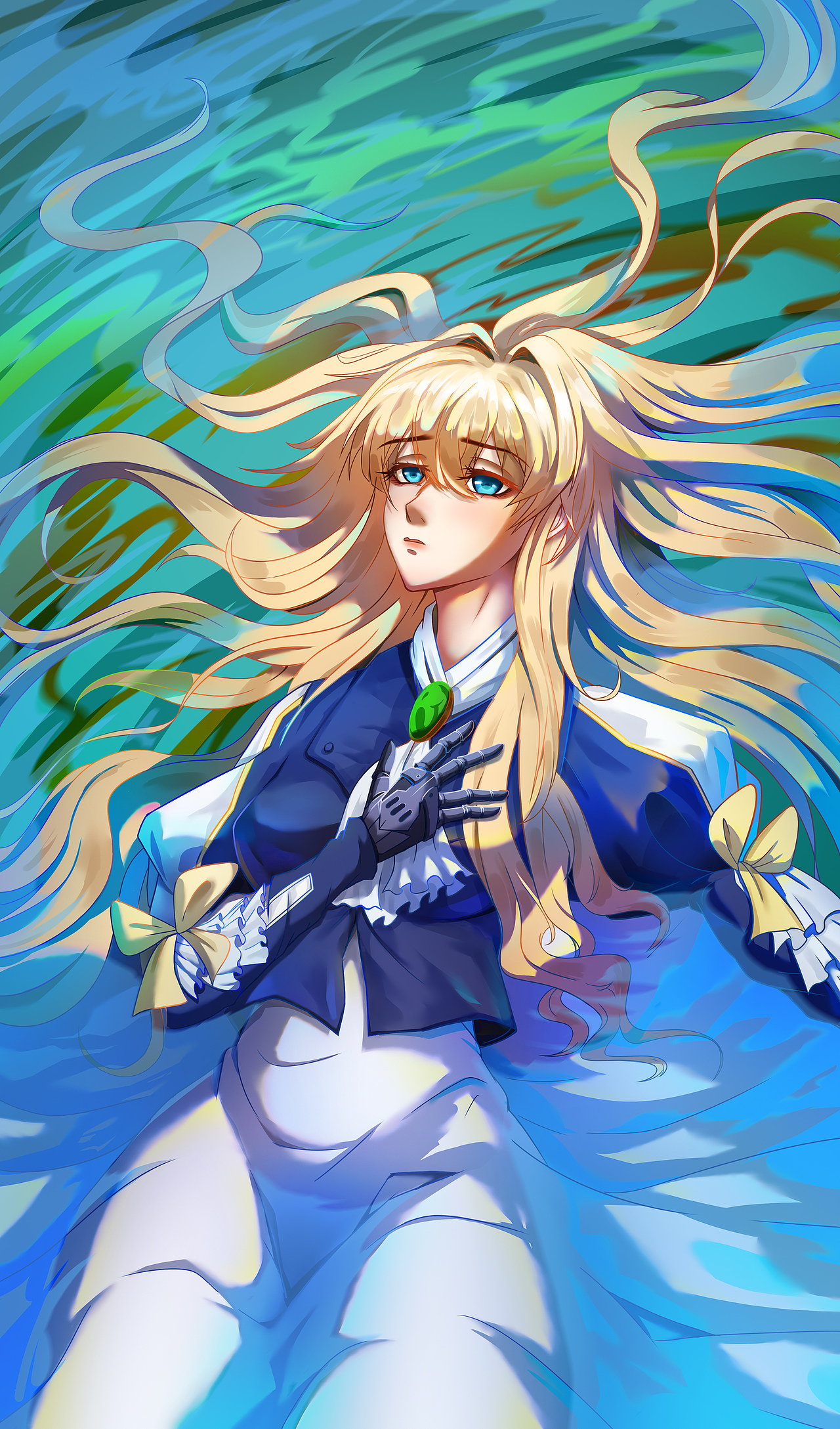 《紫罗兰的永恒花园》薇尔莉特手写信