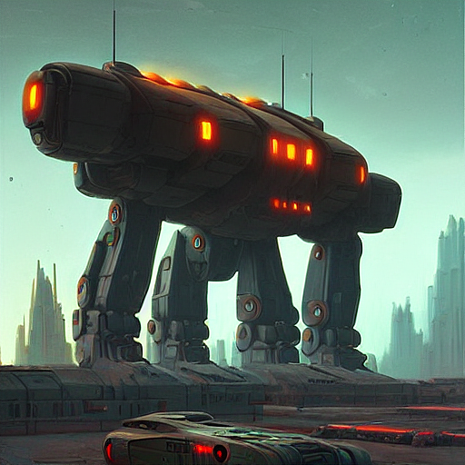 科幻类 机械腿——我的建议是不要给火