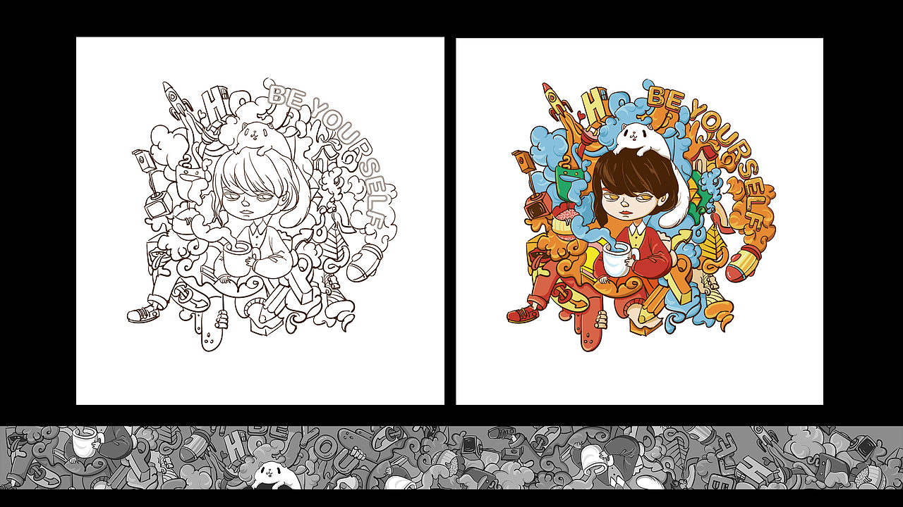 插画-IP衍生品（图ZMTMwMjQ1MDA4） - 商业插画 - 站酷设计师LP_木头原创素材 - 站酷ZCOOL