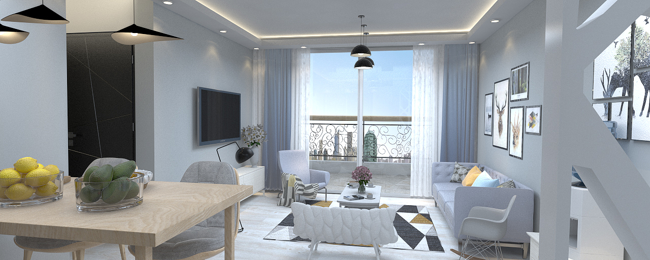 北欧风室内练习