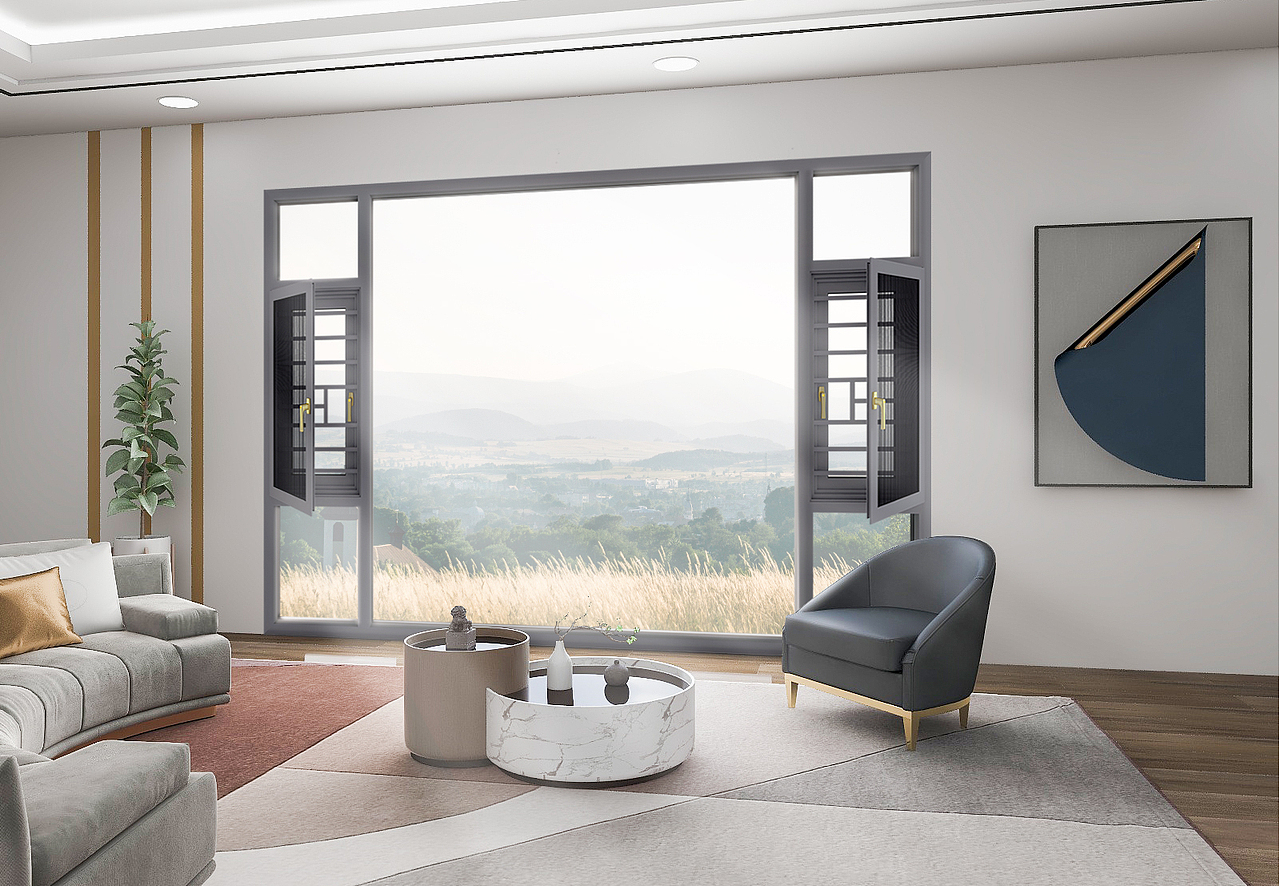 门窗效果图
