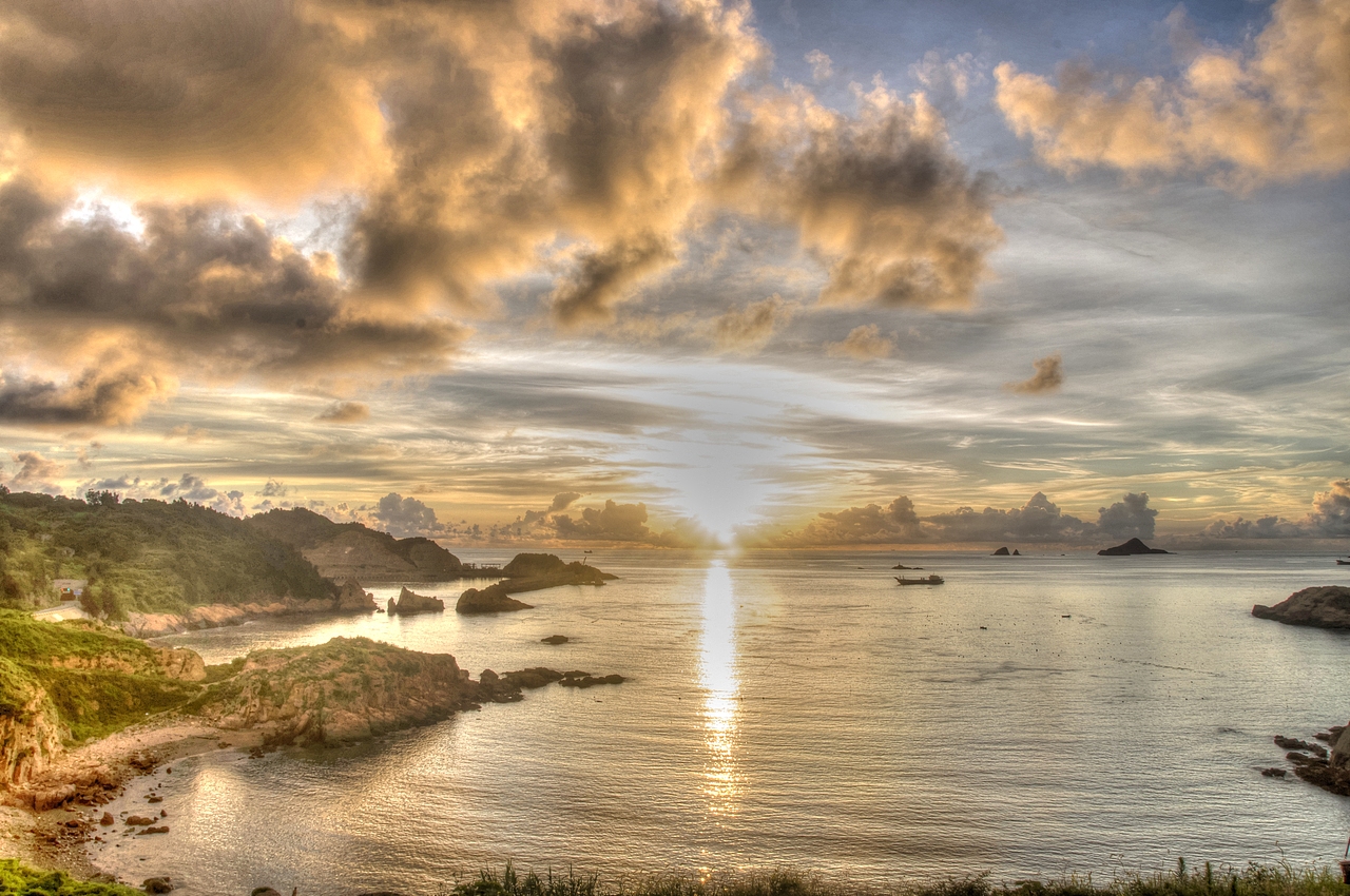 洞头岛日出