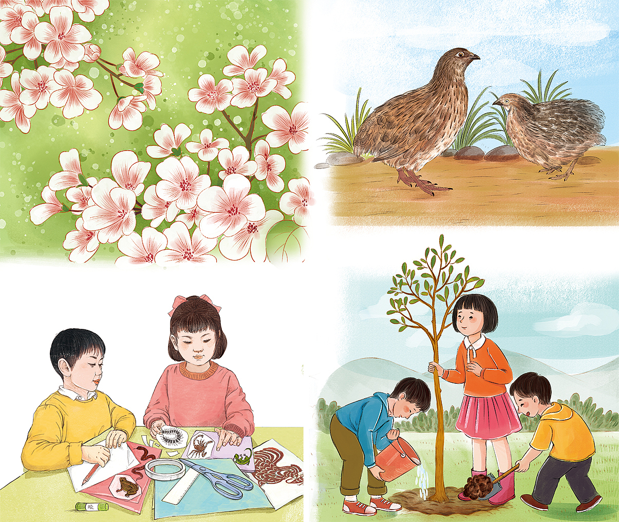 24节气习俗，传统美食-春夏合集（图ZMjg1MjA3OTY0） - 绘本 - 站酷设计师白廷原创素材 - 站酷ZCOOL