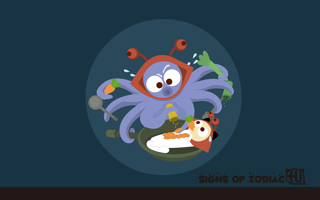 十二星座动态图壁纸加u猫