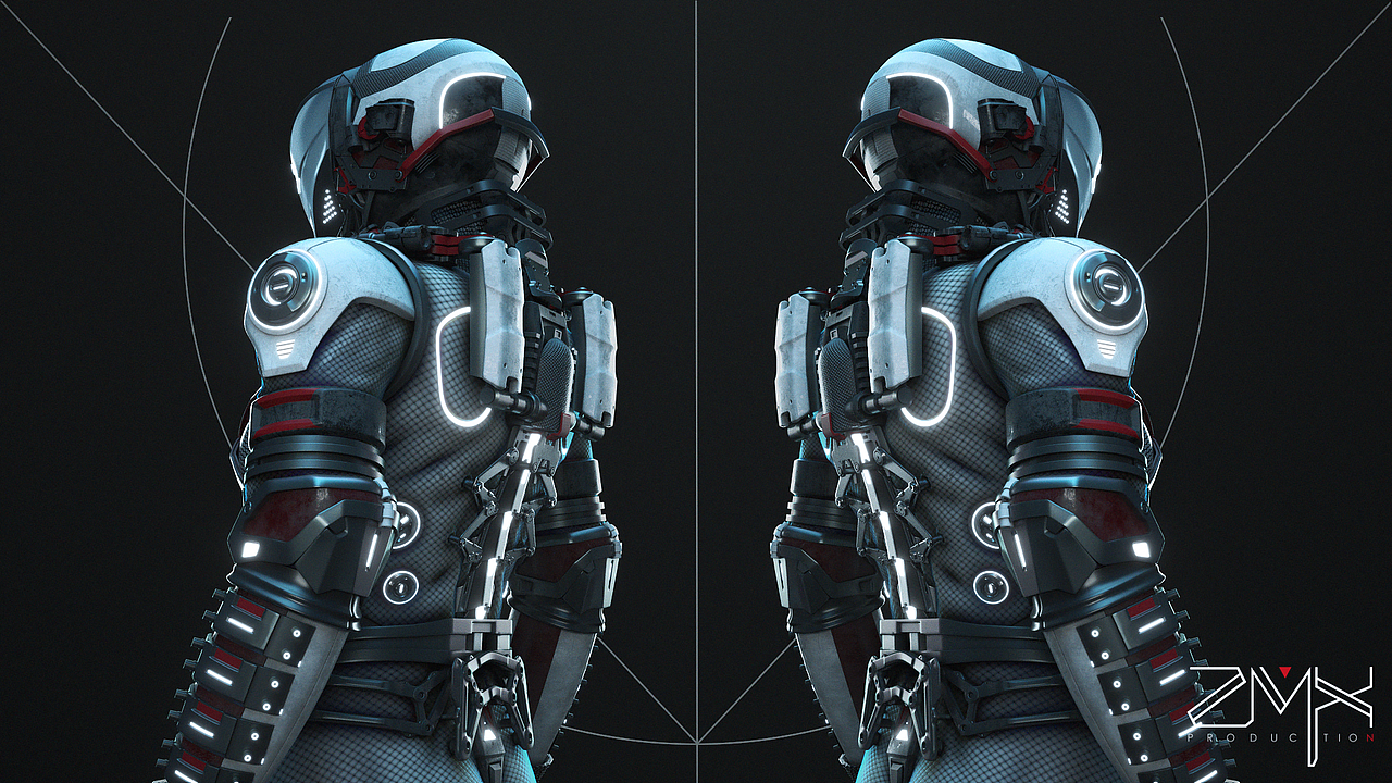 《THE SPACE》一 原创CG短片（图ZMTgxMjIzOTA4） - 动画/影视 - 站酷设计师killingbee原创素材 - 站酷ZCOOL