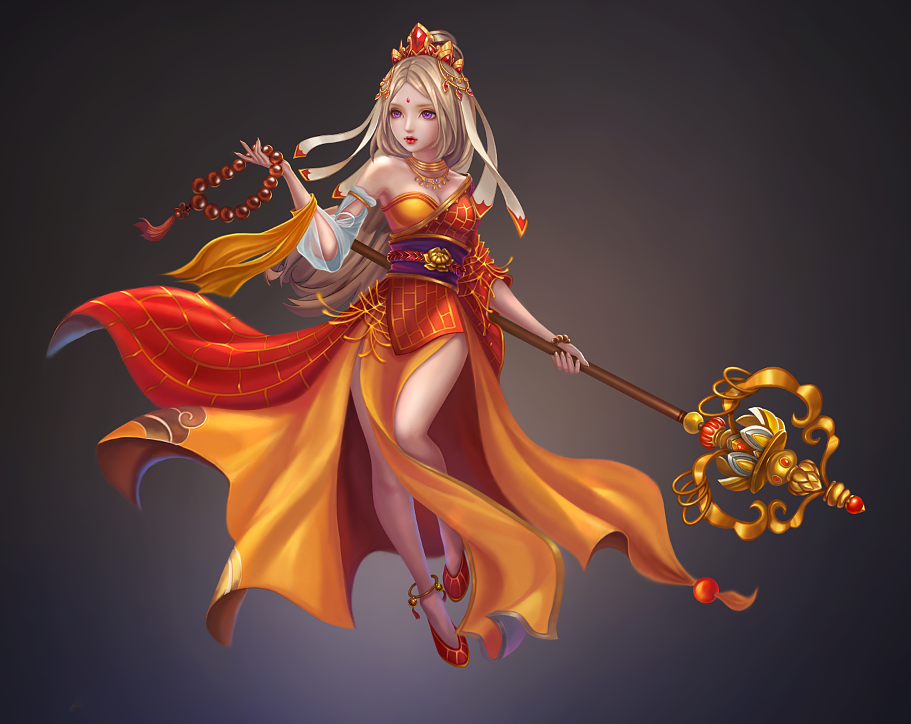 q版角色立绘--唐僧