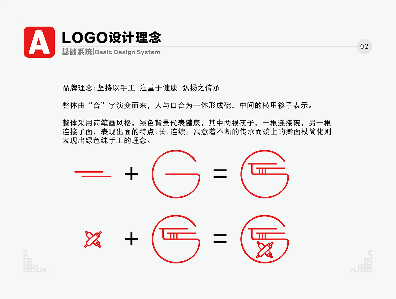 一合面馆VI手册/宣传海报