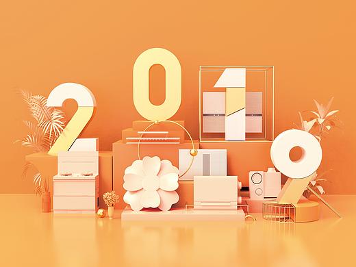 2019台历画面