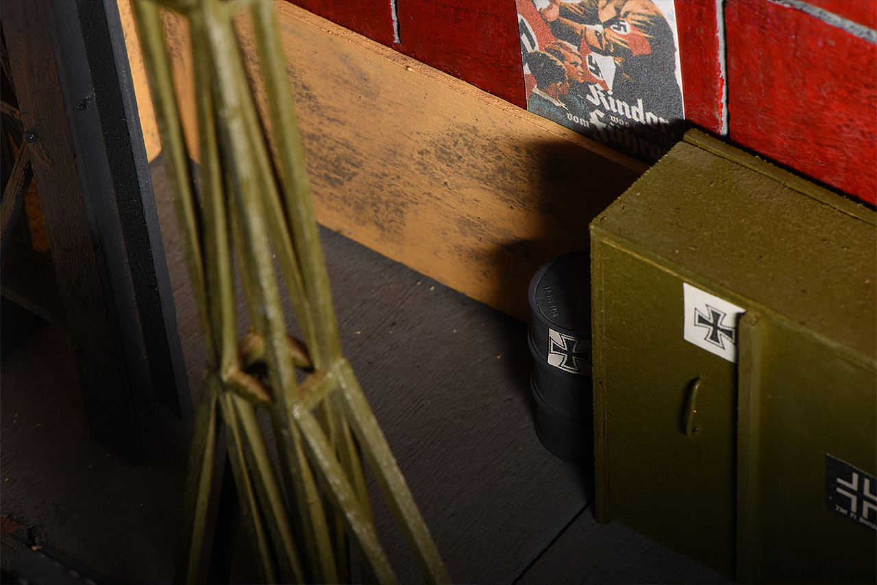 德国二战汉堡坦克仓库—DIY改造机舱(定格动画)