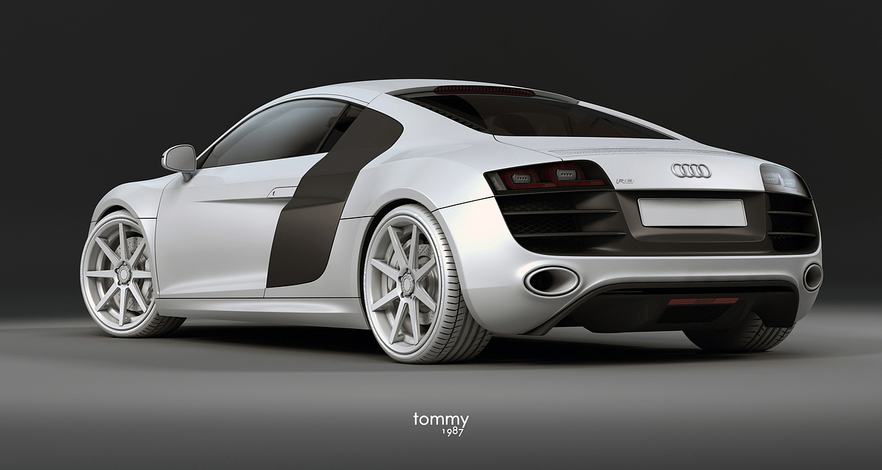 Audi-R8 V10 5.2 FSI quattro Audi R8 Spyder 5.2&n(图ZNjQwODc4NA==) - 机械/交通 - 站酷设计师Tommy_林冲原创素材 - 站酷ZCOOL