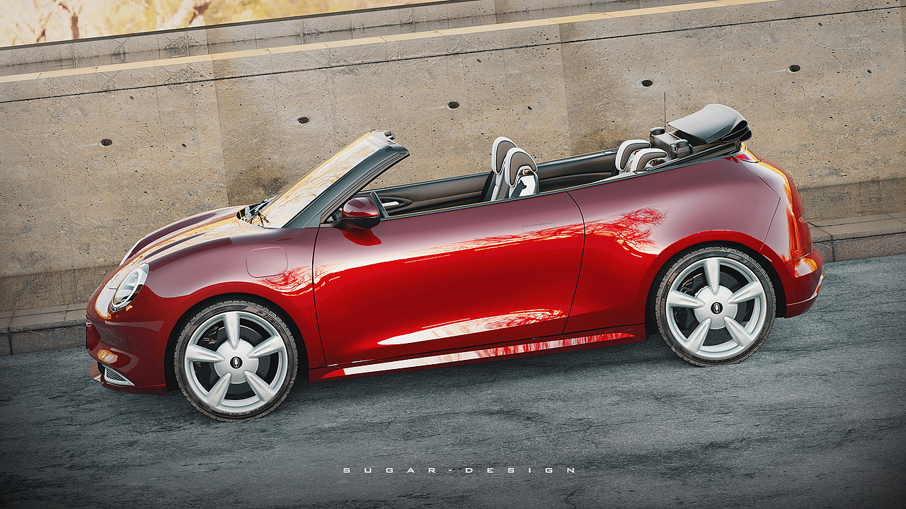 懂女人的女士一手车！欧拉好猫敞篷车新车预览！（图ZMjgxMjEyMTYw） - 交通工具 - 站酷设计师sugarchow原创素材 - 站酷ZCOOL