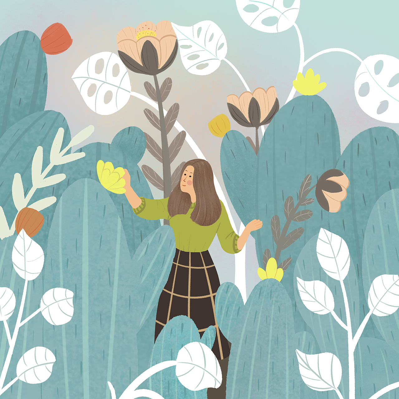 系列插画（图ZMjQxODIyNDI4） - 艺术插画 - 站酷设计师画画打工人原创素材 - 站酷ZCOOL