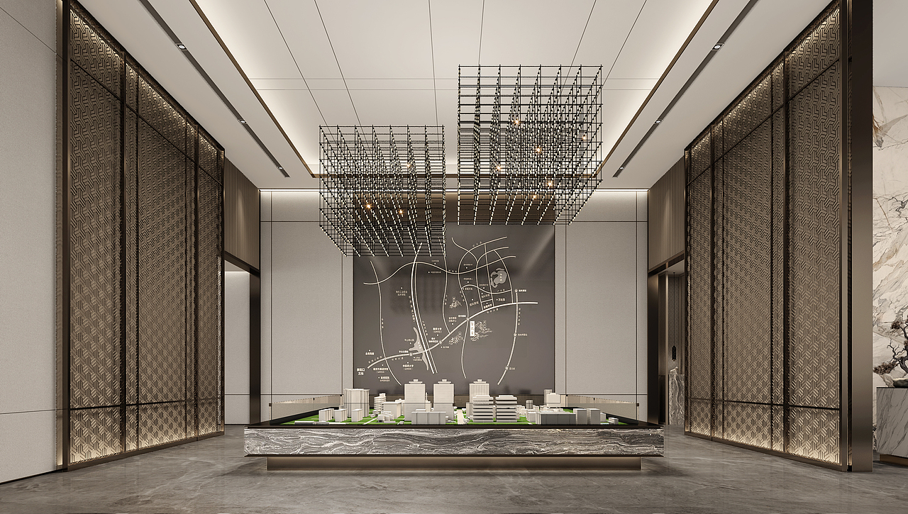 中梁售楼处项目效果