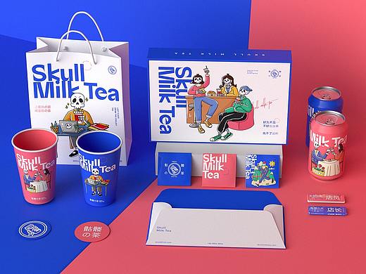 vi设计 vi 奶茶品牌设计 茶饮 咖啡 品牌 LOGO vi设计