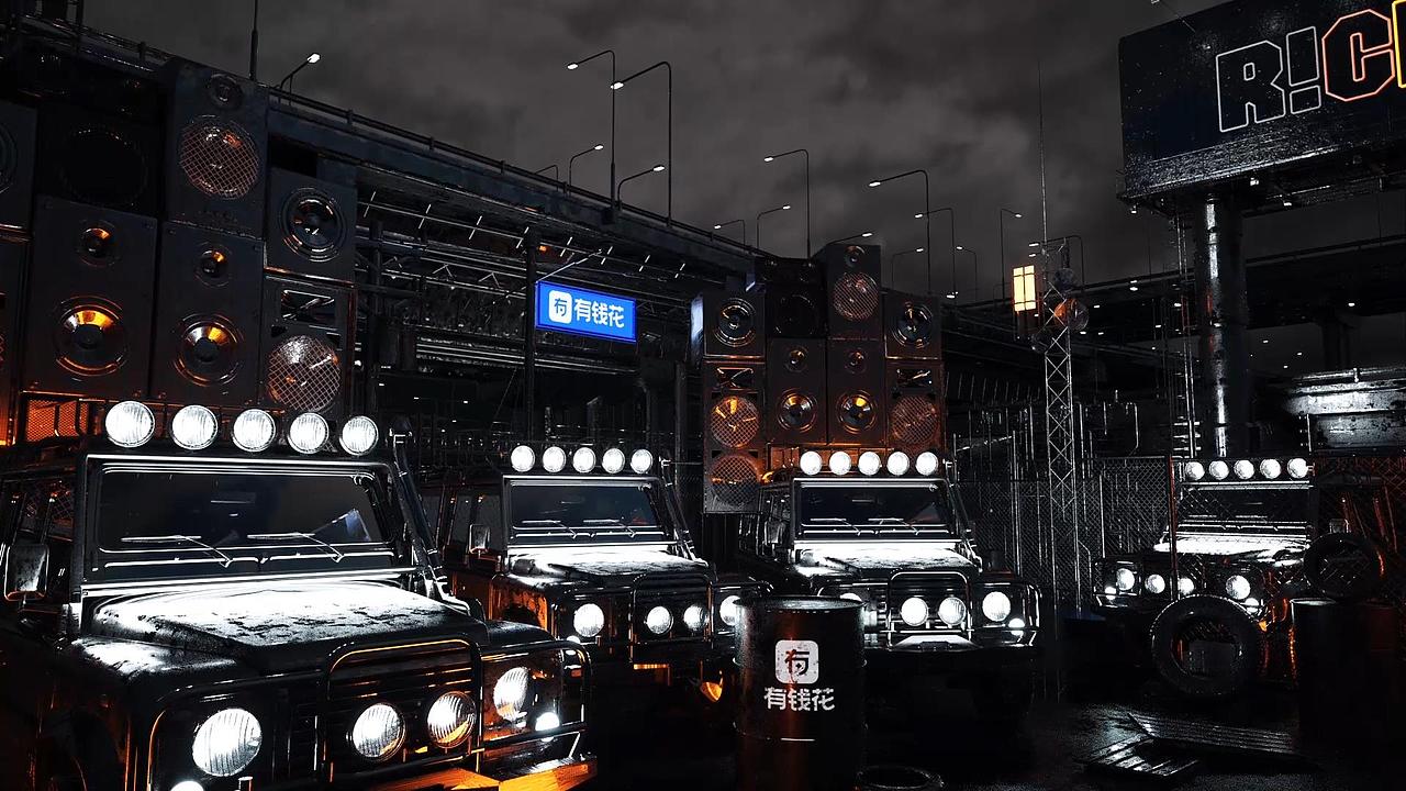 爱奇艺《中国新说唱2019》片头视觉设定