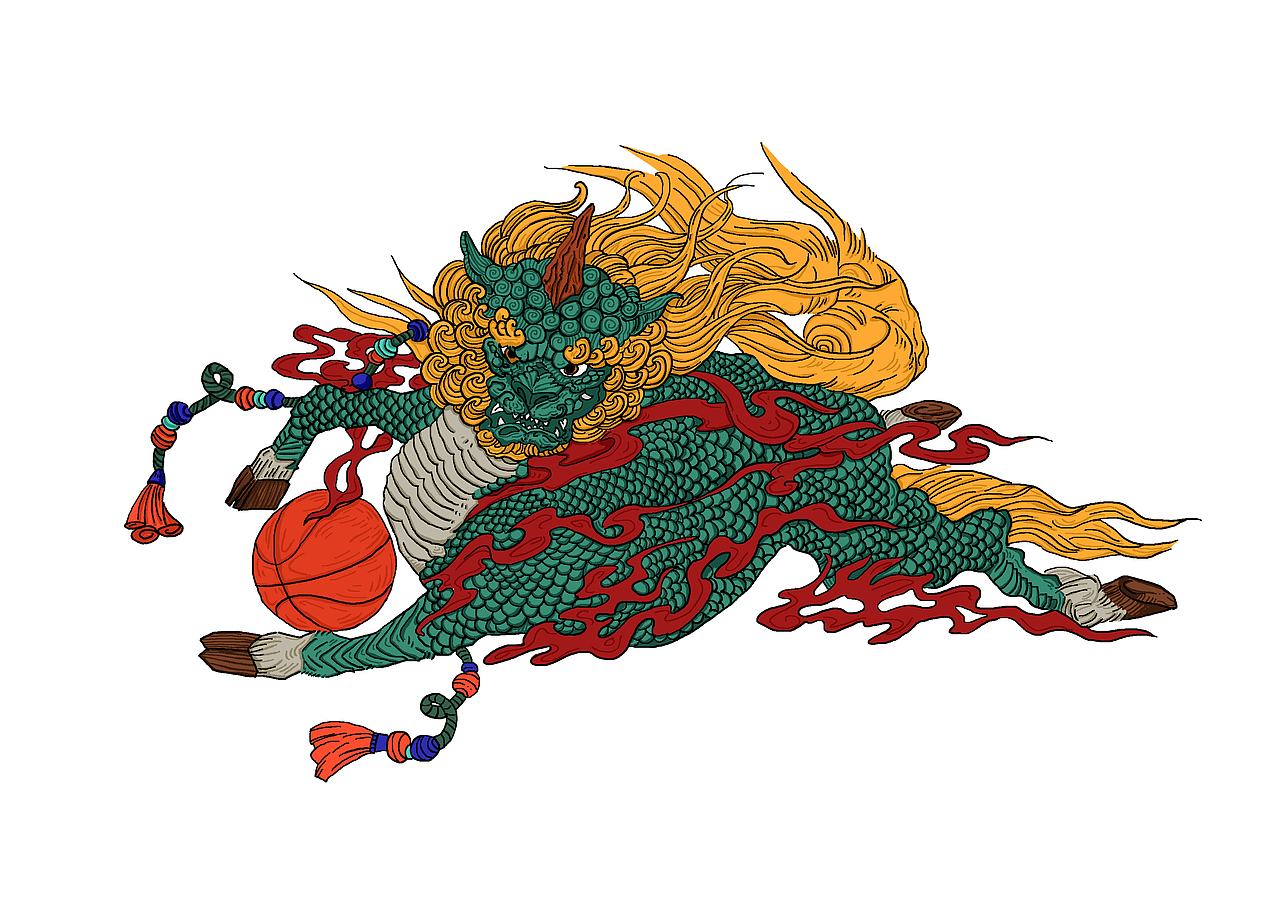 【国潮-祥瑞】凤凰,锦鲤,麒麟